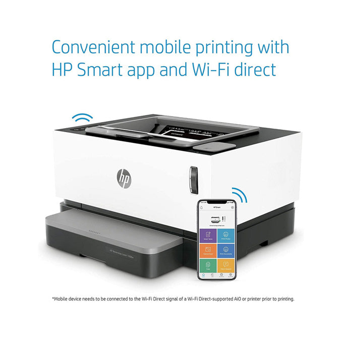 HP Neverstop Laser 1000w 600 x 600 DPI A4 WiFi HP Neverstop Laser 1000w 600 x 600 DPI A4 WiFi